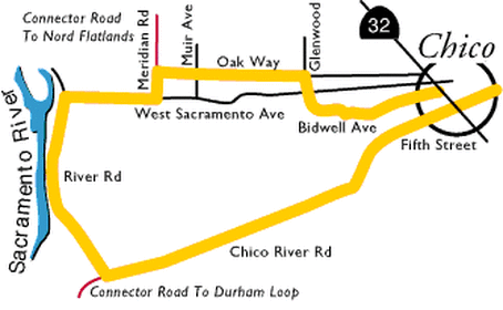 Chico River Road Loop